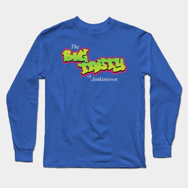 The Big Tasty of Jenkintown Long Sleeve T-Shirt by ZombieMedia